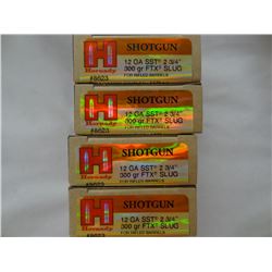 20 Rnds Hornady SST Rifled Barrel Slug 12ga –2 3/4in 300gr FTX