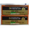 40 Rnds Federal Premium 175gr 308 Win BTHP