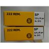 Image 1 : 40 Rnds Sellier & Bellot 50gr 222 Rem SP