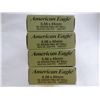 Image 1 : 80 Rnds American Eagle 62gr 5.56 REM FMJ BT BALL