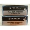 Image 1 : 40 Rnds Federal 175gr 7mm Rem Mag SP