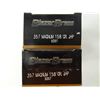 Image 1 : 100 Rnds Blazer Brass 158gr 357 Magnum JHP