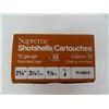 Image 1 : 20 Rnds Supreme 12ga 4 Shot, 1 1/8 Load, 2 2/3in
