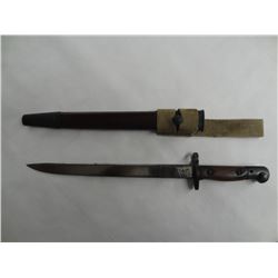 Lee Enfield MKII Bayonet with Scabard – Original -X13
