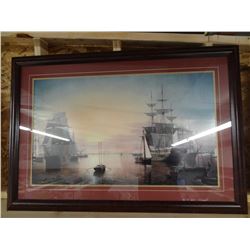 “Unnamed” Nautical Print – Artist unk.-X13