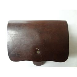 Brown Leather Belt Pouch-X13