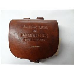 Brown Leather Primer Belt Pouch-X13