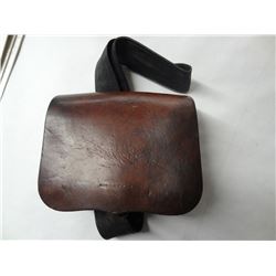 Brown/Black Leather Shoulder Bag-X13