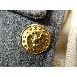 Grey Felt Civil War Great Coat-X13