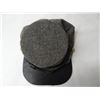 Image 1 : Felt Field Cap with Leather Brim-X13