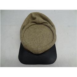 Wool Field Cap with Leather Brim-X13