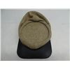 Image 1 : Wool Field Cap with Leather Brim-X13