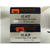 Image 1 : 100 Rnds MagTech 230gr 45 ACP FMJ-X21
