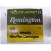 Image 1 : 500 Rnds Remington Yellow Jacket 33gr 22 LR JHP, 1500 FPS-X21