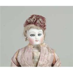 12" SWIVEL NECK FRENCH FASHION DOLL