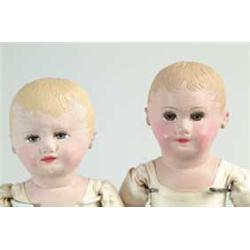 2-13" NEAR MINT CHASE STOCKINET DOLLS