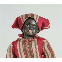 14 1/2" BLACK  BELTON DOLL