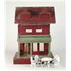 Image 1 : WOODEN DOLLHOUSE WITH FURNITURE