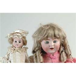 PAIR OF GERMAN DOLLS