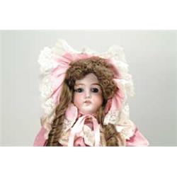 LOT OF 2 GERMAN BISQUE SOCKET HEAD DOLLS