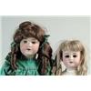 Image 1 : LOT OF 2 GERMAN BISQUE DOLLS