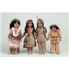 Image 1 : LOT OF 4 INDIAN DOLLS