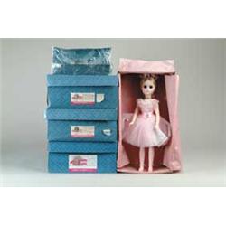 LOT OF FIVE MADAME ALEXANDER DOLLS