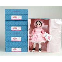 LOT OF FIVE MADAME ALEXANDER DOLLS