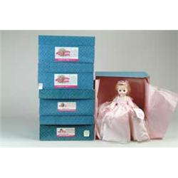 LOT OF FIVE MADAME ALEXANDER DOLLS