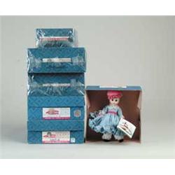 LOT OF SIX MADAME ALEXANDER DOLLS