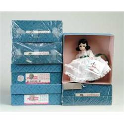 LOT OF SIX MADAME ALEXANDER DOLLS