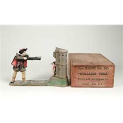 WILLIAM TELL MECHANICAL BANK W/ORIGINAL BOX