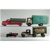 Image 1 : LOT OF 4 ADVERTISING AND DELIVERY TRUCKS