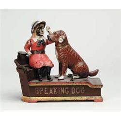 SPEAKING DOG MECHANICAL BANK