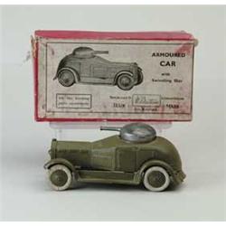 BRITAINS ARMORED CAR W/O.B