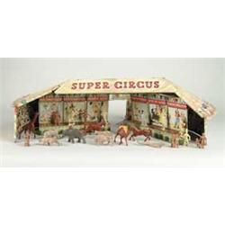 MARX SUPER CIRCUS PLAY SET