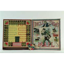 MILTON BRADLEY GAME "UNCLE SAM'S MAIL"