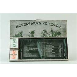 LITHO FOOTBALL GAME "MONDAY MORNING COACH"