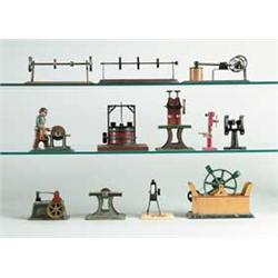LOT OF 12 STEAM DRIVEN TOYS