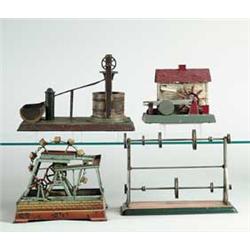 LOT OF 4 STEAM DRIVEN WATER TOYS