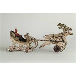 C.I. HUBLEY SANTA AND SLEIGH
