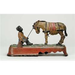 ALWAYS DID 'SPISE A MULE MECHANICAL BANK. 
