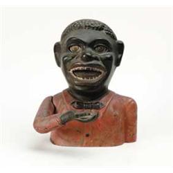 STEVEN'S "JOLLY NIGGER" MECHANICAL BANK