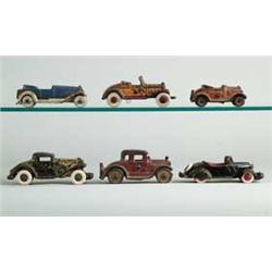 LOT OF 6 C.I. COUPES AND ROADSTERS
