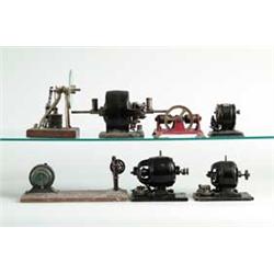 LOT OF 7 OLDER ELECTRIC MOTORS & ACCESS
