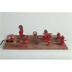 MINIATURE STEAM MILL DIORAMA