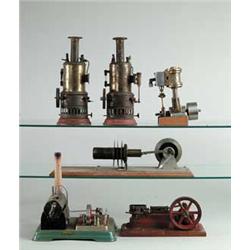 LOT OF 3 STEAM ENGINES & 3 ACCESS