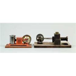 LOT OF 2 STEAM ENGINES & 3 ACCESS