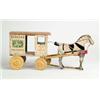 Image 1 : BORDEN'S HORSE DRAWN MILK WAGON