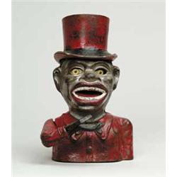JOLLY “NIGGER” C.I. MECHANICAL BANK
